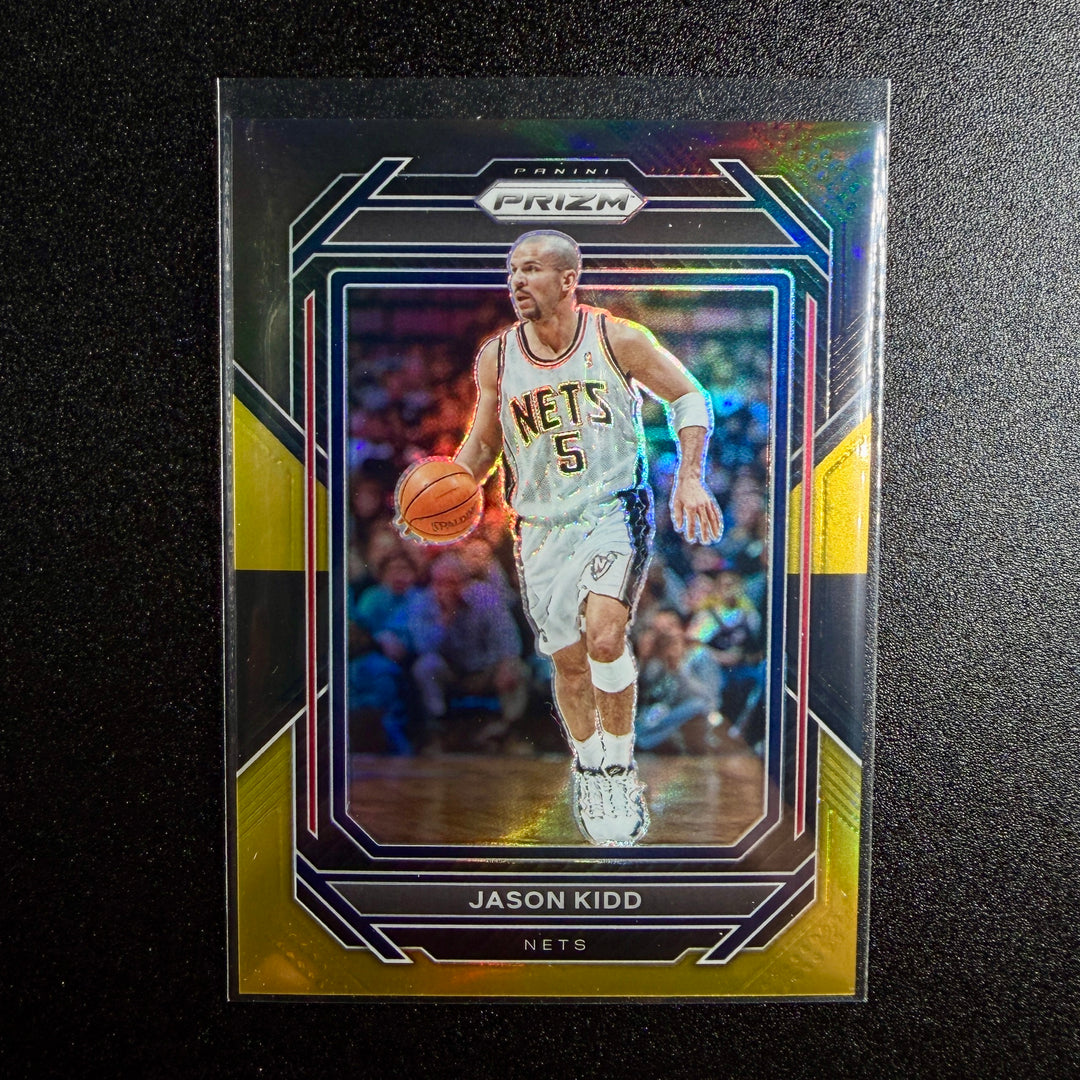 Jason Kidd 2022 Prizm Gold (Number Match 5/5)
