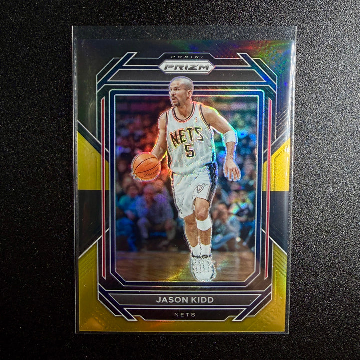 Jason Kidd 2022 Prizm Gold (Number Match 5/5)