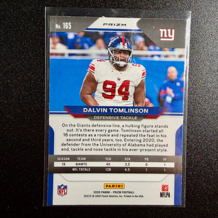 Dalvin Tomlinson 2020 Prizm