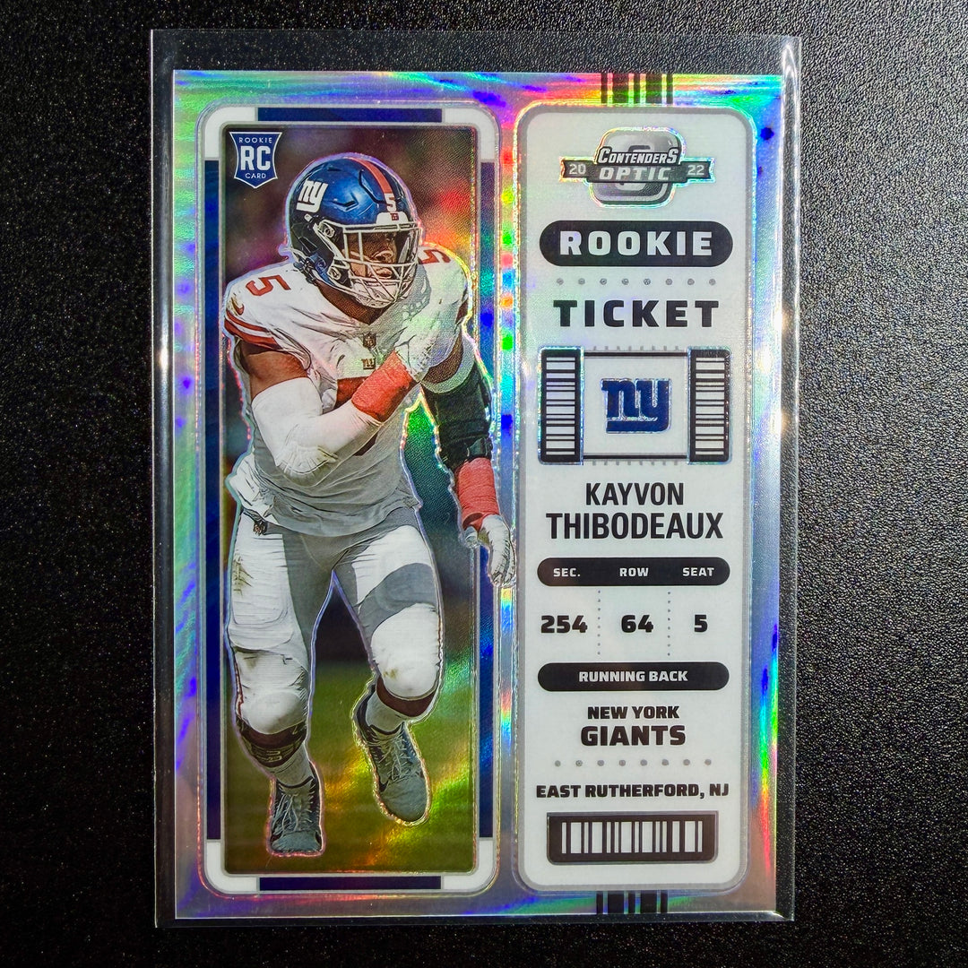Kayvon Thibodeaux 2022 Optic Contenders Rookie Ticket