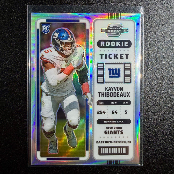 Kayvon Thibodeaux 2022 Optic Contenders Rookie Ticket