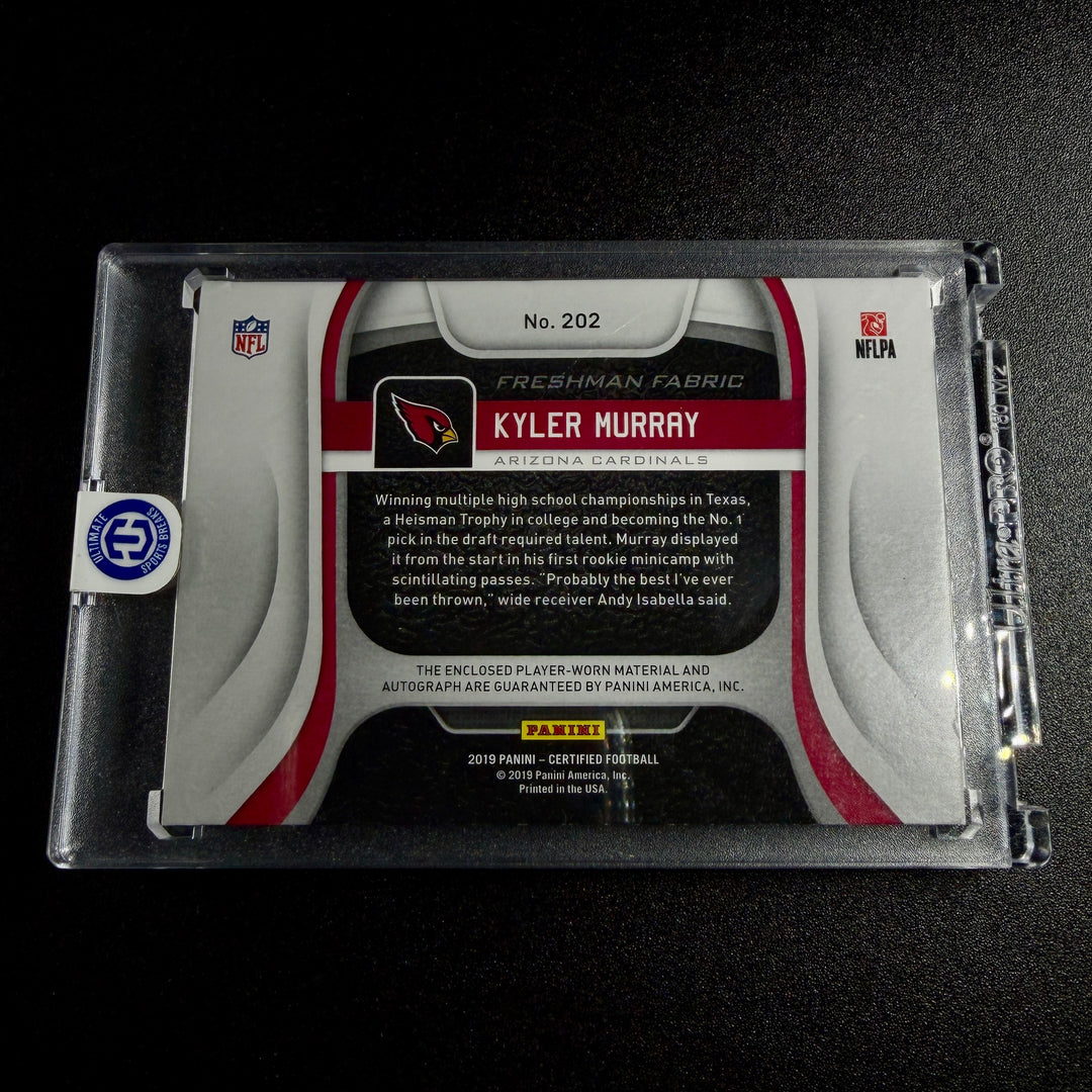 Kyler Murray 2019 Freshman Fabric RPA (144/199)