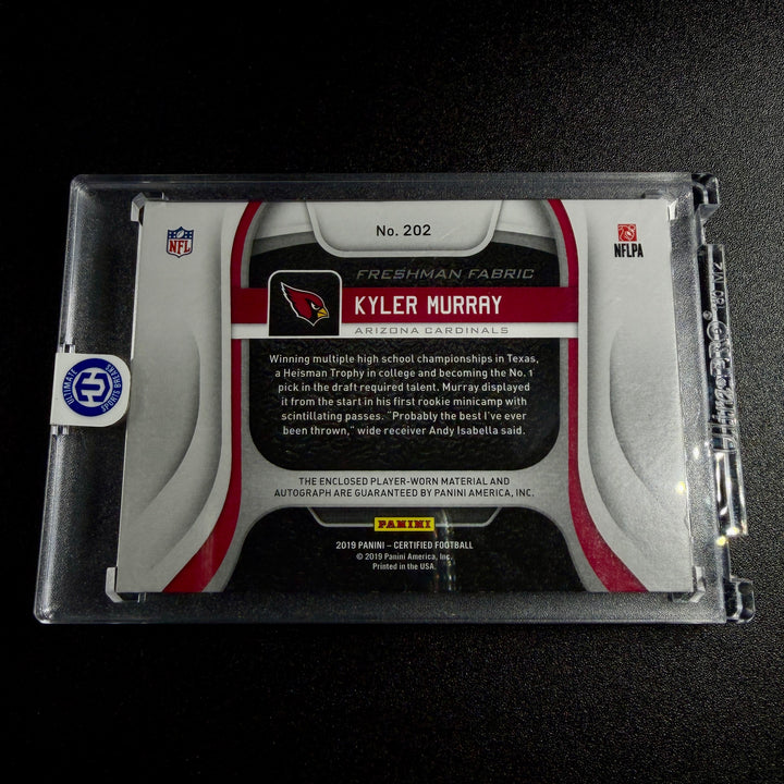 Kyler Murray 2019 Freshman Fabric RPA (144/199)