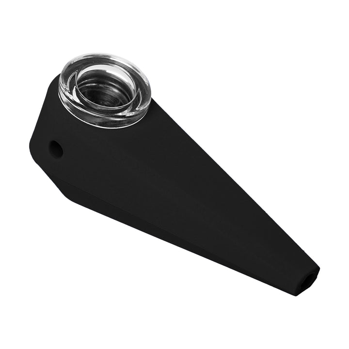 Softglass Token Hand Pipe (Onyx)