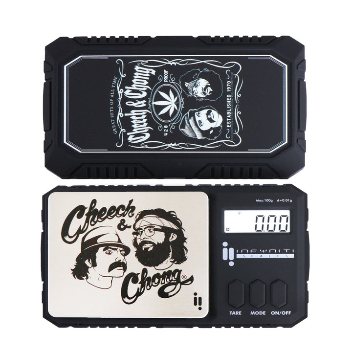 Cheech and Chong Guardian Scale back and front view