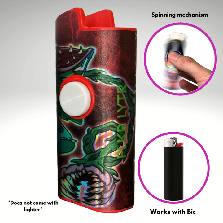 Fidget Spinner Lighter Case "(Ivysaurgon)