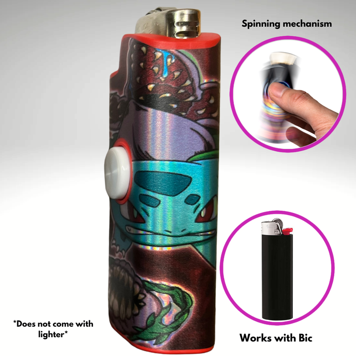 Fidget Spinner Lighter Case "(Ivysaurgon)