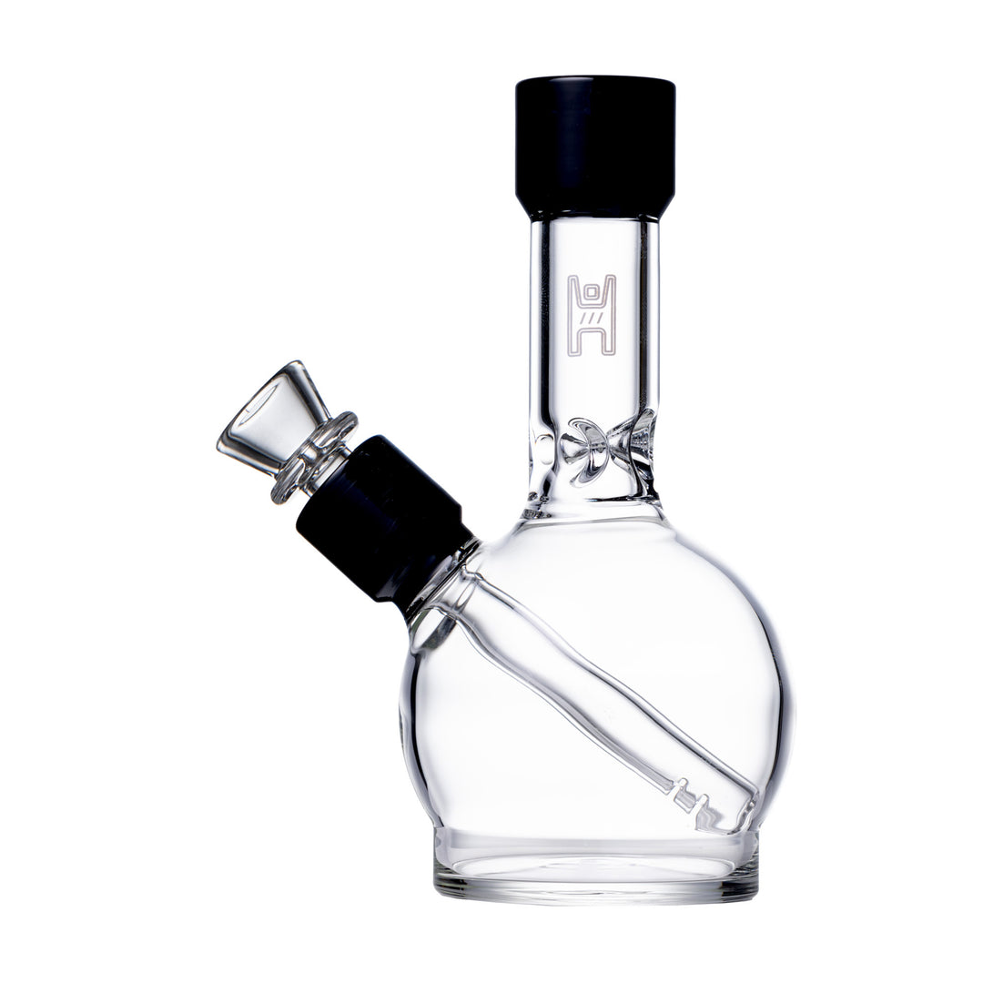 Human Grade 6" Ball Water Pipe (Black)