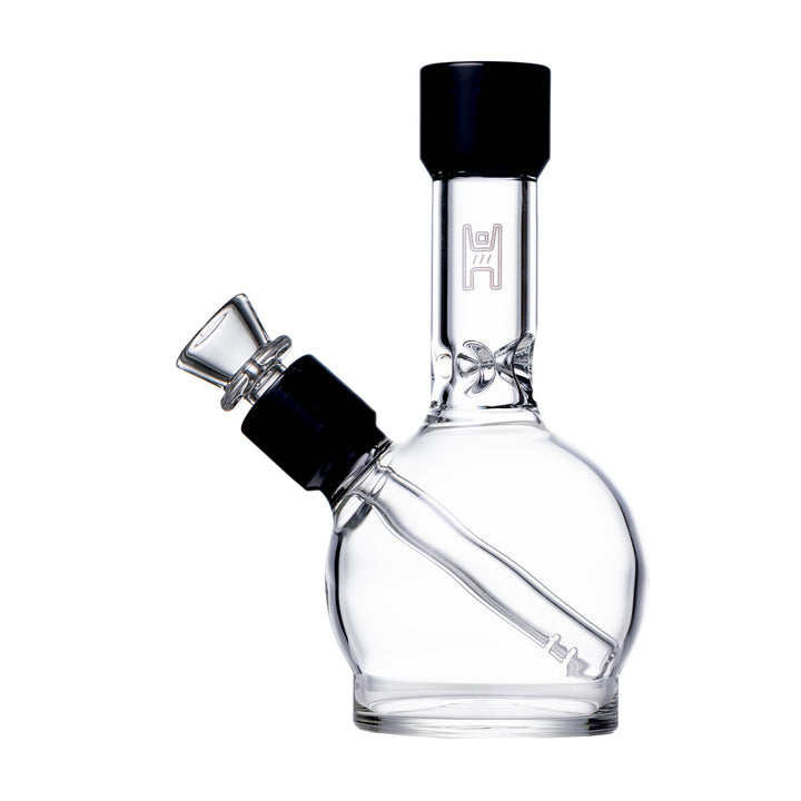 Human Grade 6" Ball Water Pipe (Black)