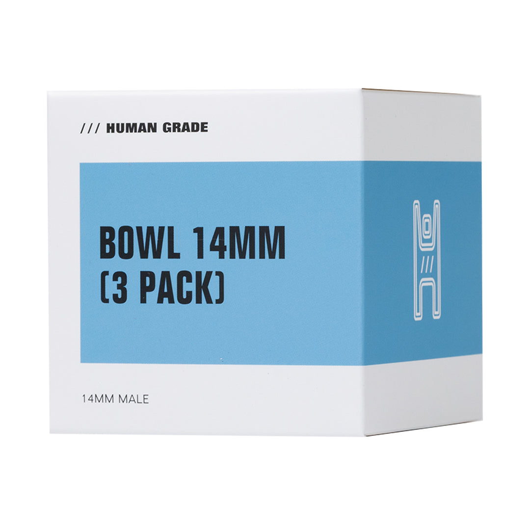 Human Grade 3-Pack Multi Color Bowls (14mm)