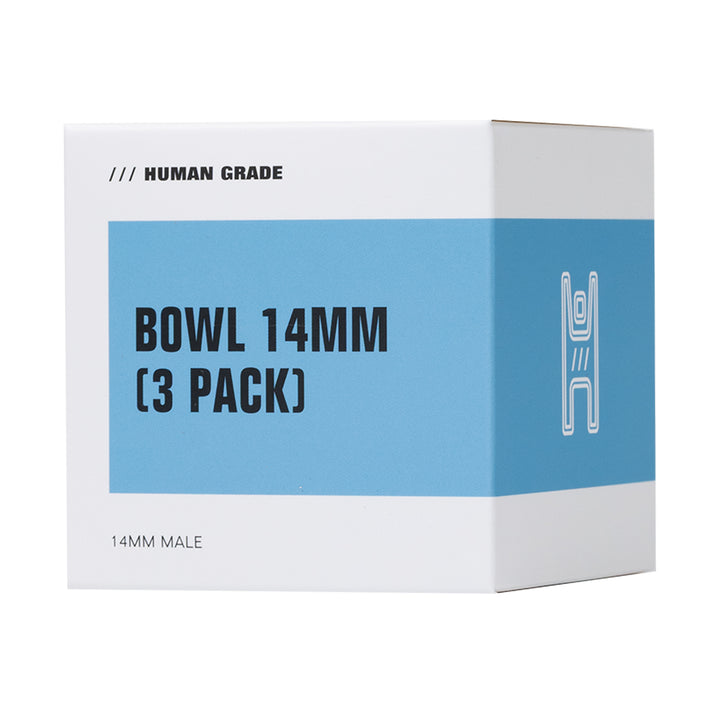 Human Grade 3-Pack Multi Color Bowls (14mm)