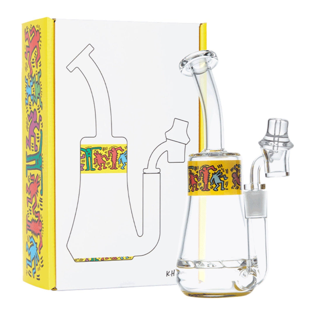 K. Haring 9.5” Glass Dab Rig