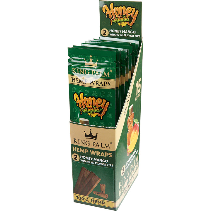 King Palm Hemp Wrap (Honey Mango) (30 Wraps)
