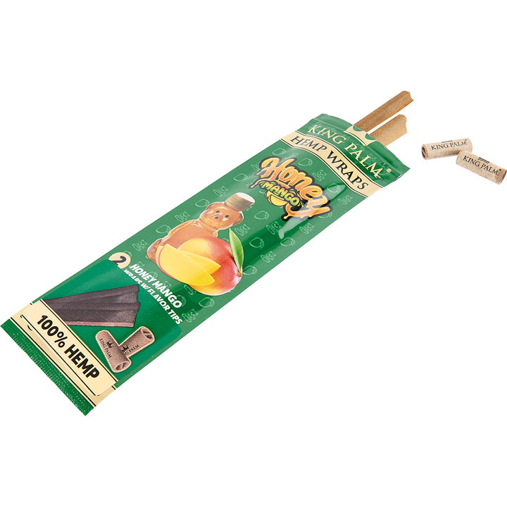 King Palm Hemp Wrap (Honey Mango) (30 Wraps)