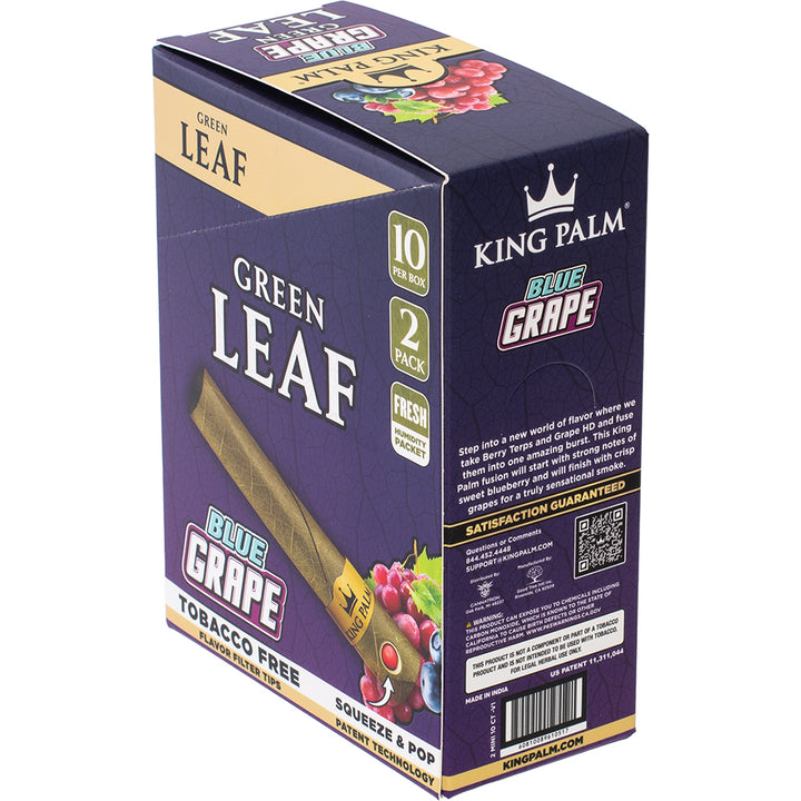 King Palm Mini Cones (Blue Grape) (20 Cones)