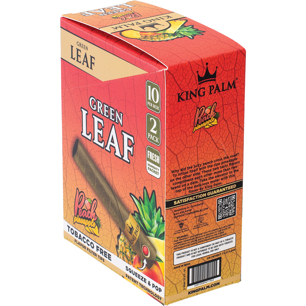 King Palm Mini Cones (Peach Pineapple) (20 Cones)