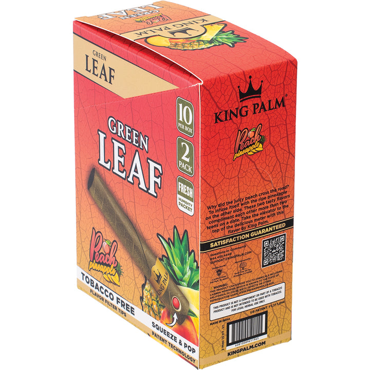King Palm Mini Cones (Peach Pineapple) (20 Cones)