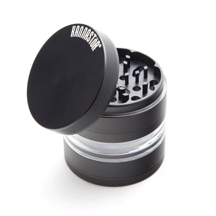 Kannastor 2.5” Jar Body 4-Piece Grinder