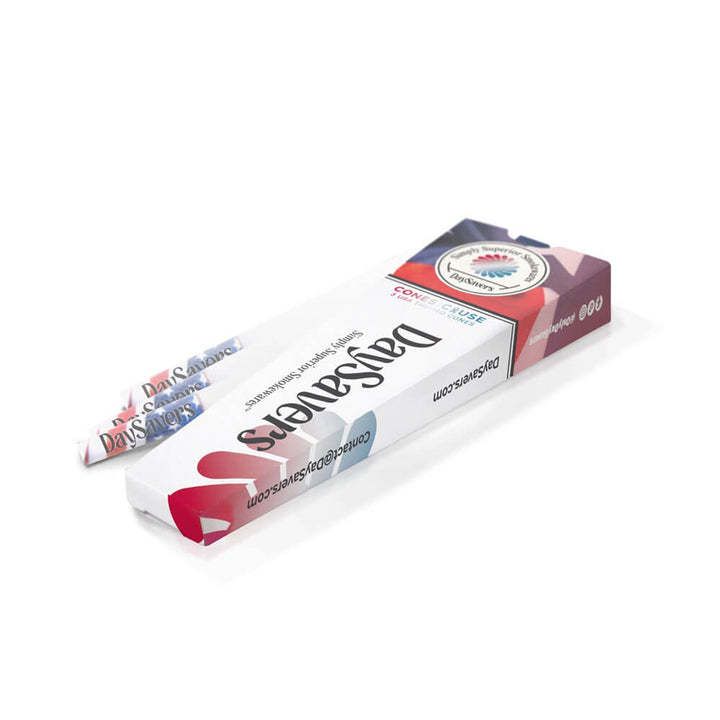 DaySavers American Flag Pre-Rolled Cones (72 Cones)