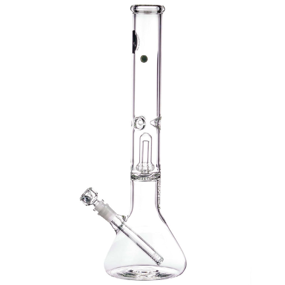  LA Pipes 16” 5mm Thick Showerhead Perc Beaker Bong