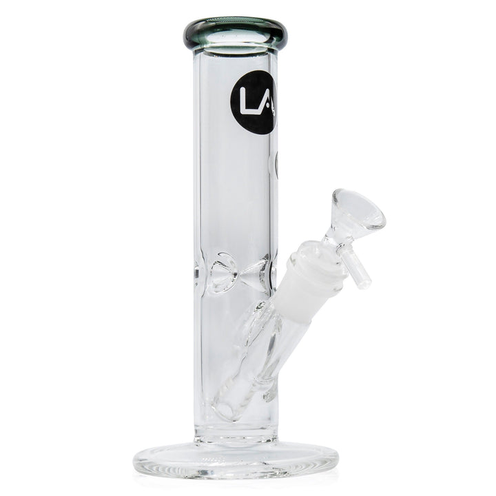 la pipes 8 colored straight tube bong