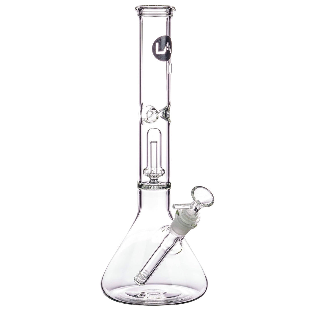 LA Pipes 12 Single Showerhead Perc Beaker Bong