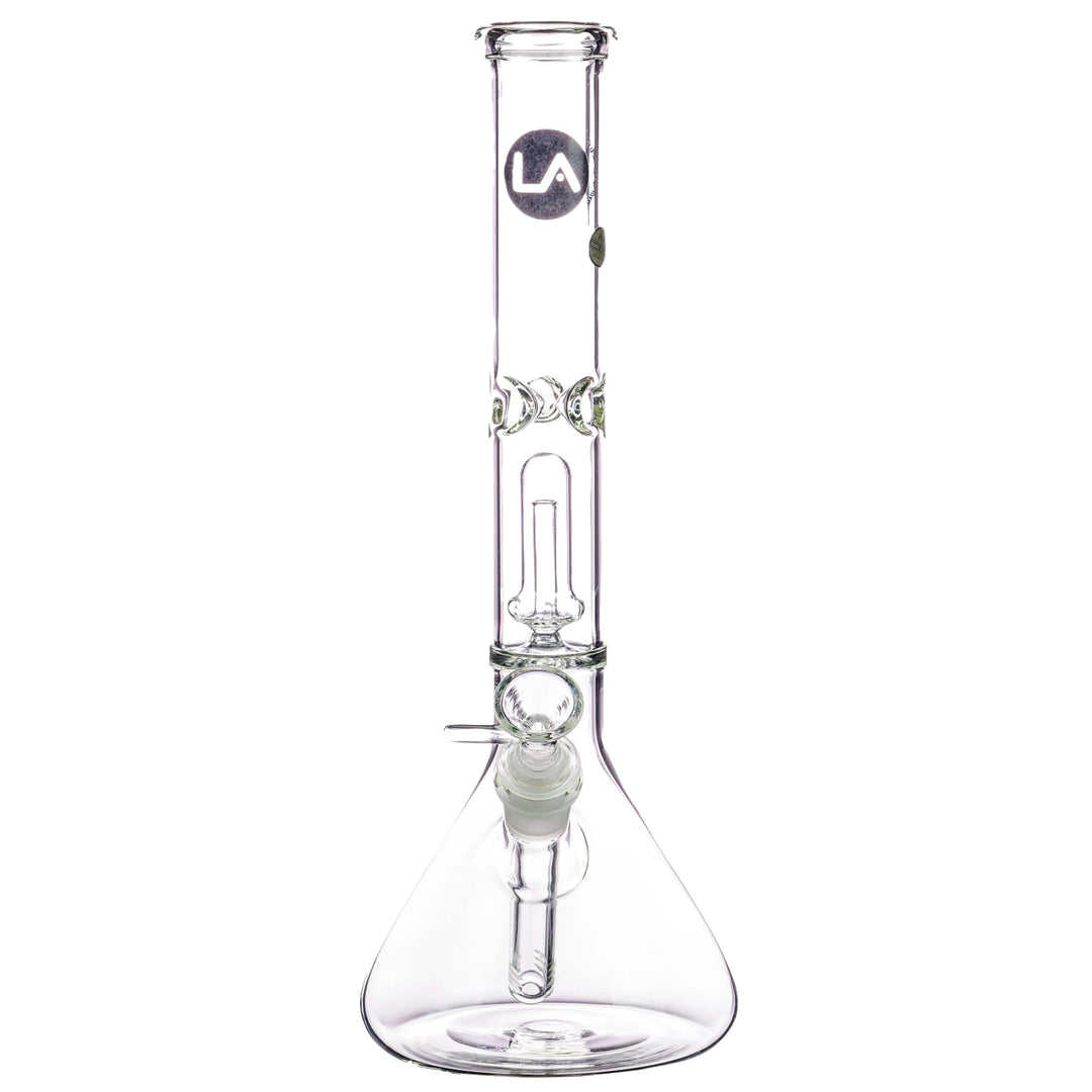 LA Pipes 12 Single Showerhead Perc Beaker Bong