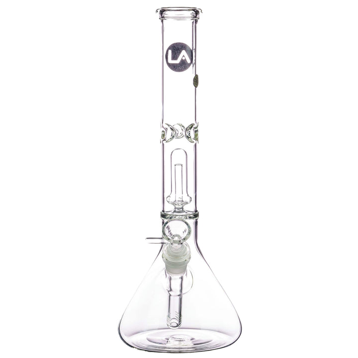 LA Pipes 12 Single Showerhead Perc Beaker Bong