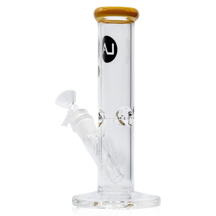 la pipes 8" colored straight tube bong