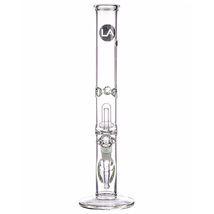 la pipes 16 5mm thick showerhead straight tube bong