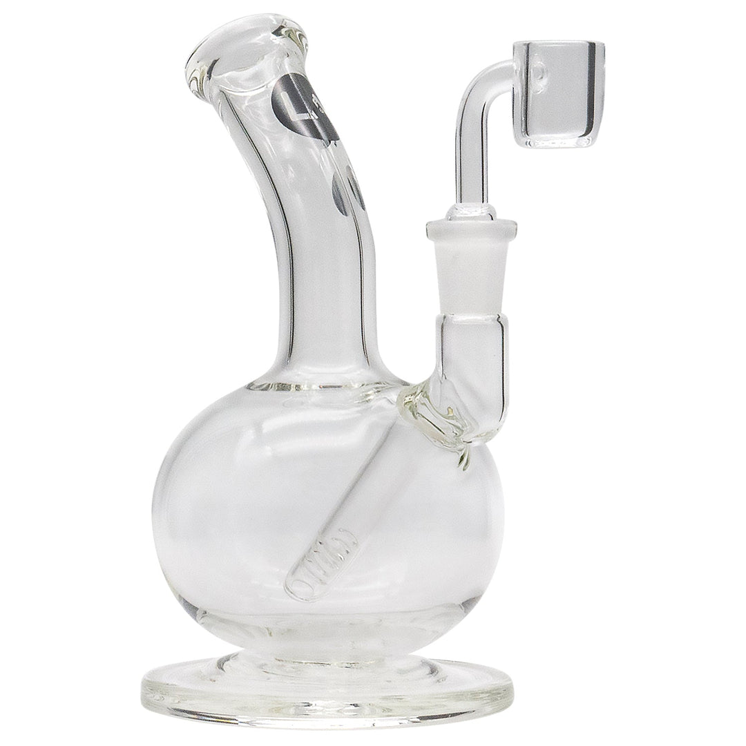 la pipes 7" heavy mini pedestal dab rig