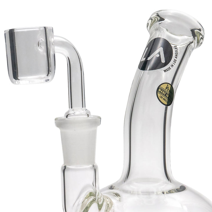 la pipes 7" heavy mini pedestal dab rig