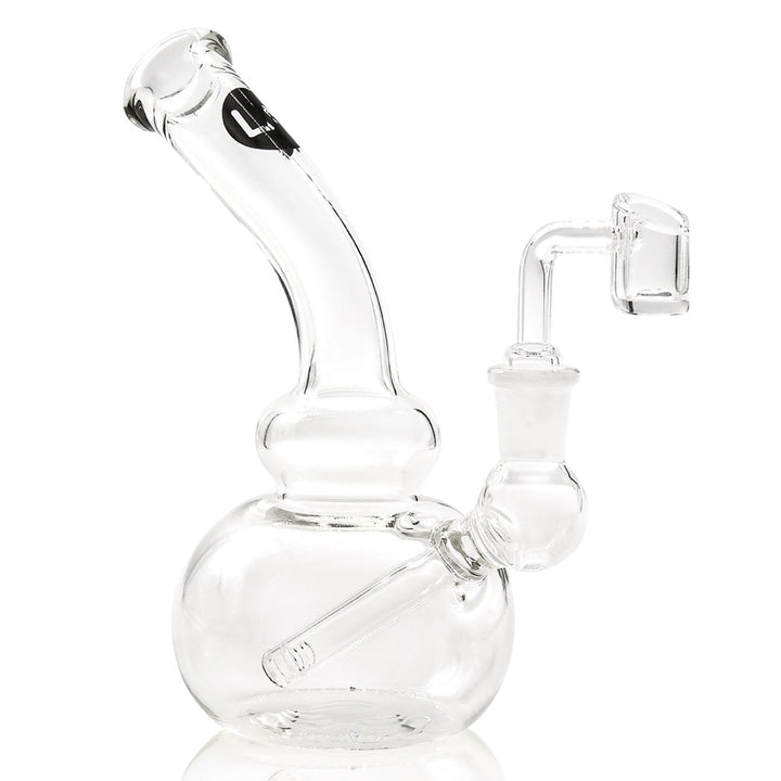 la pipes 8" mini bubble beaker dab rig