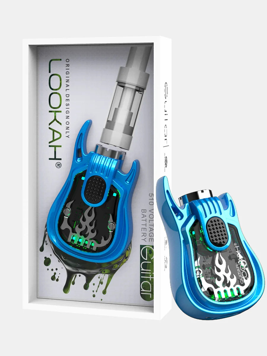 Lookah Guitar 510 Battery (Blue)
