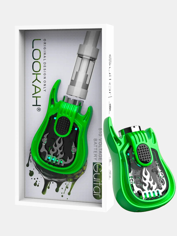 Lookah Guitar 510 Battery (Green)