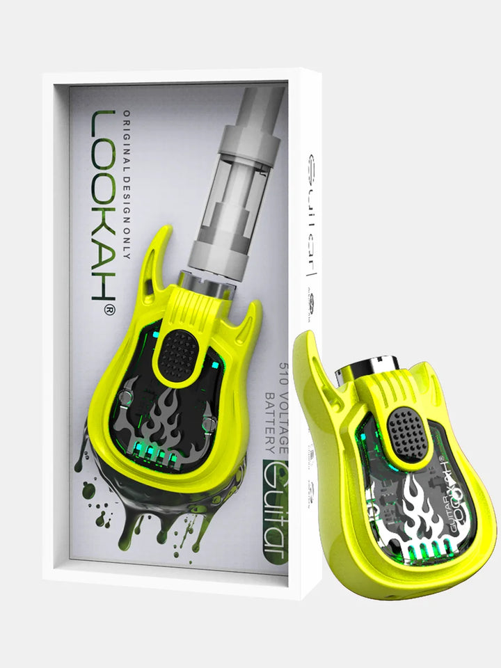 Lookah Guitar 510 Battery (Neon Yellow)