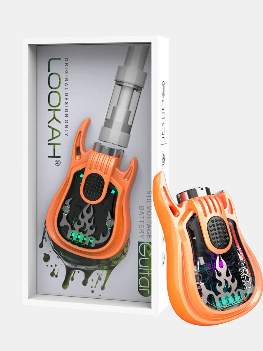 Lookah Guitar 510 Battery (Orange)