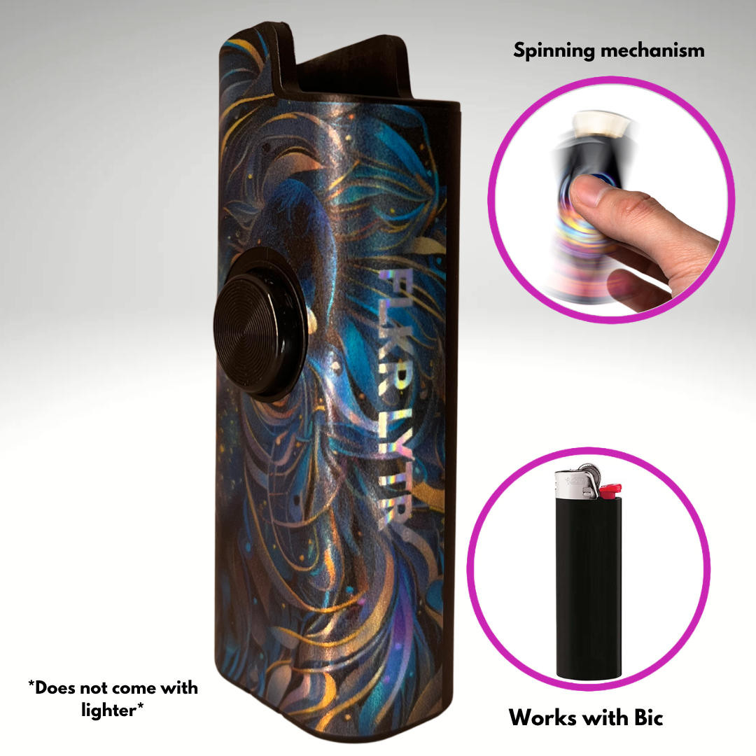 Fidget Spinner Lighter Case (Leo)