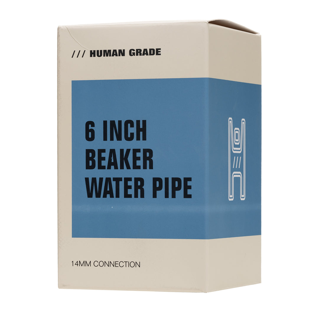 Human Grade 6" Beaker Bong (Green)
