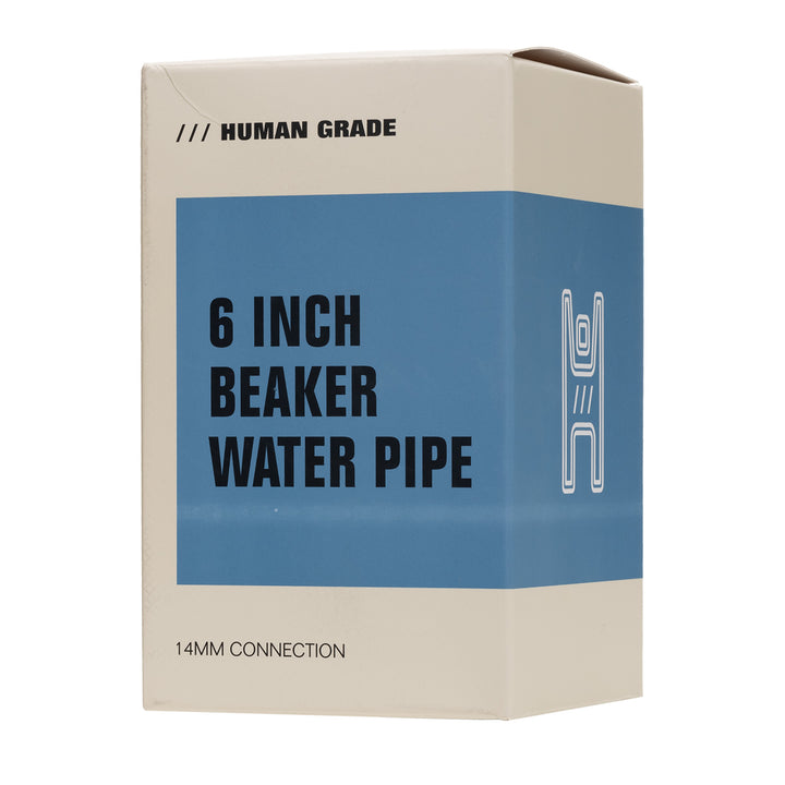 Human Grade 6" Beaker Bong (Green)