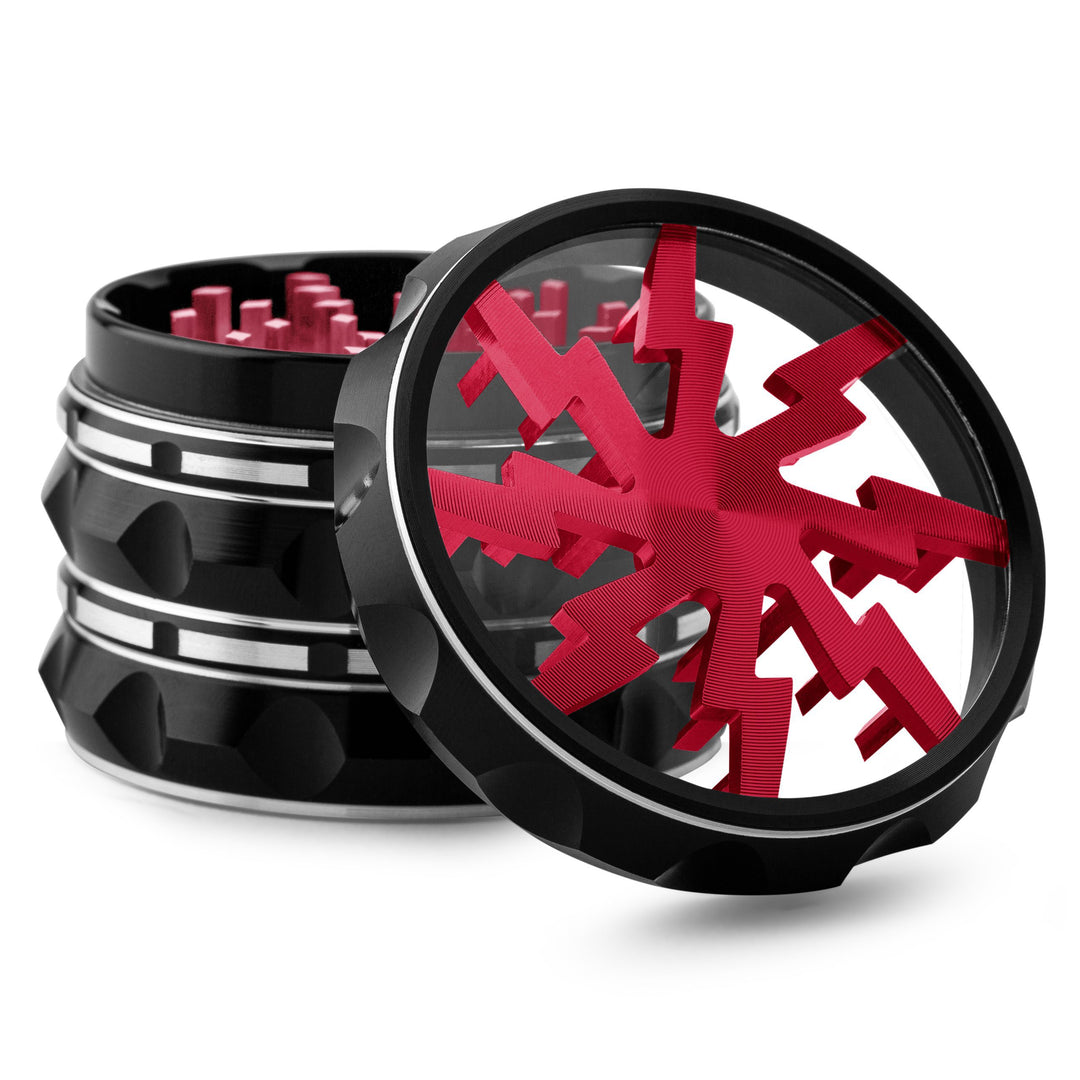 Kozo Lightning Grinder 2.5" (Red)