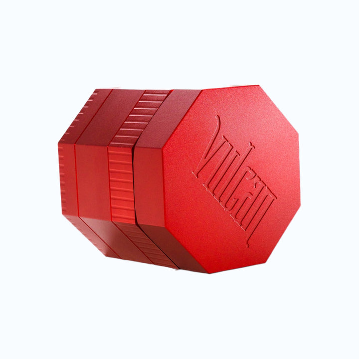 Vulcan 4-Piece Grinder 3" (Red)