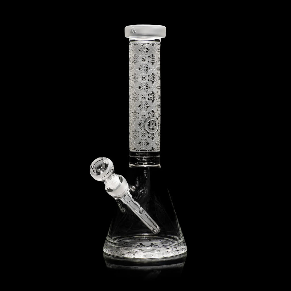 Milky Way Glass X-Morphic: EVO 14″ Beaker Bong (Clear) – SnowTree