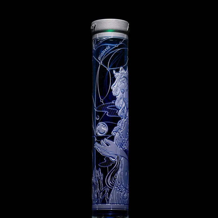 Milky Way Glass 16" Mistress of the Sea Beaker Bong (Blue)