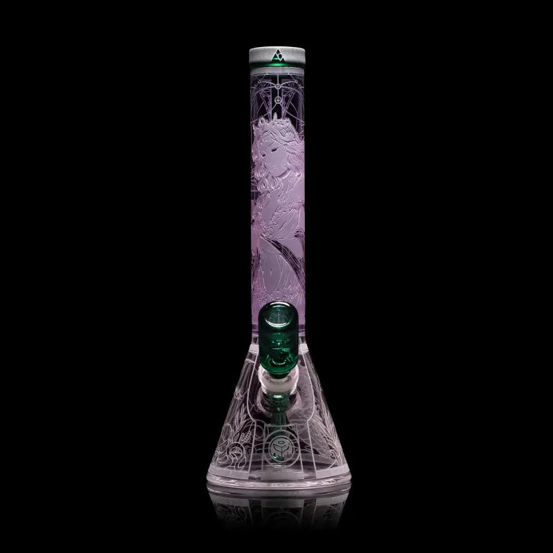 Milky Way Glass 16" Mistress of the Sea Beaker Bong (Purple)