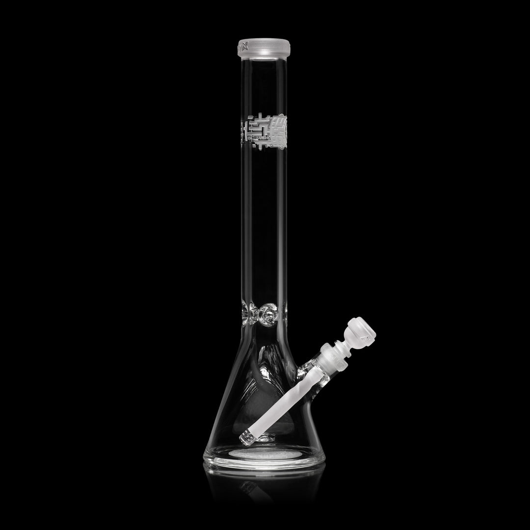 Milky Way Glass Bio-Mark Code 18″ Beaker Bong (Clear)