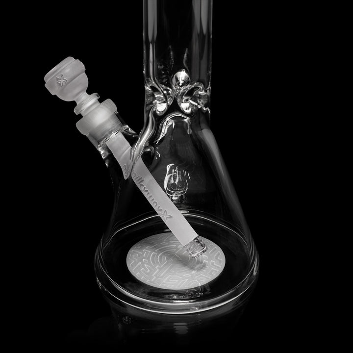 Milky Way Glass Bio-Mark Code 18″ Beaker Bong (Clear)