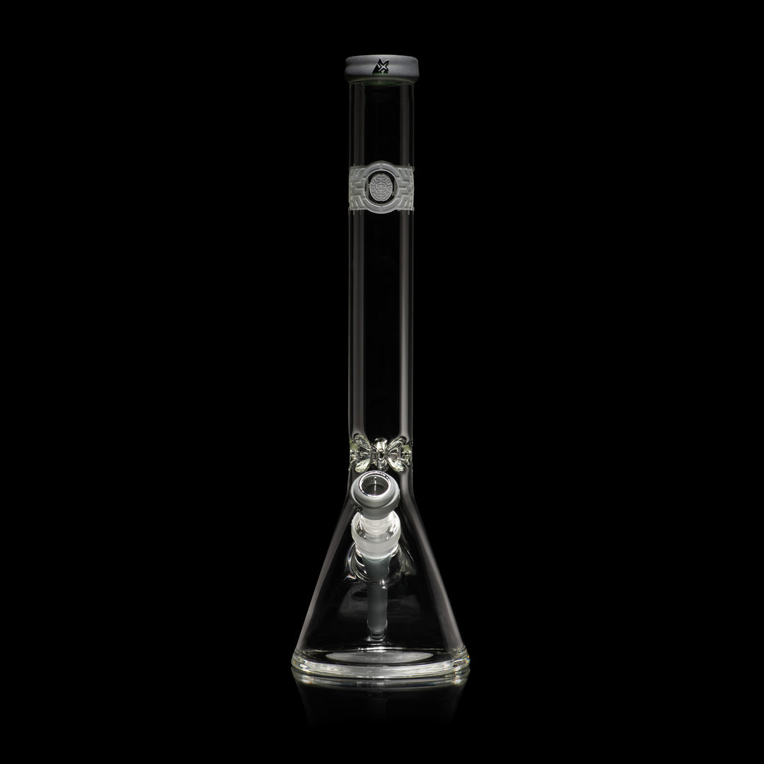 Milky Way Glass Bio-Mark Code 18″ Beaker Bong (Smoke)