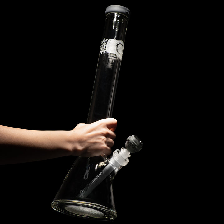 Milky Way Glass Bio-Mark Code 18″ Beaker Bong (Smoke)