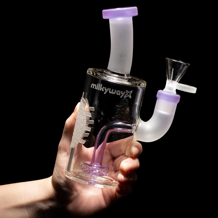 Milky Way X Bio Seal 7" Dab Rig (Purple)